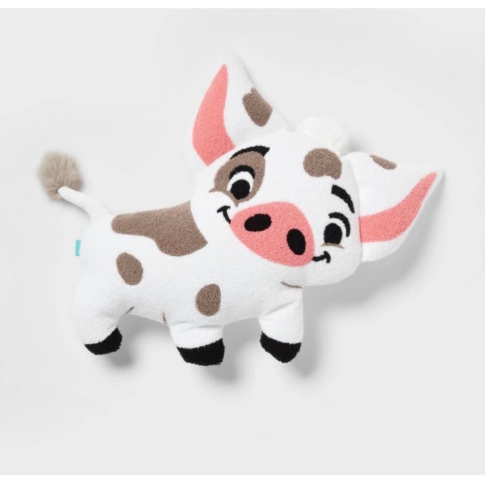 Plush pillow buddy Moana Pua sidekick Disney Collection kids decorative throw fo